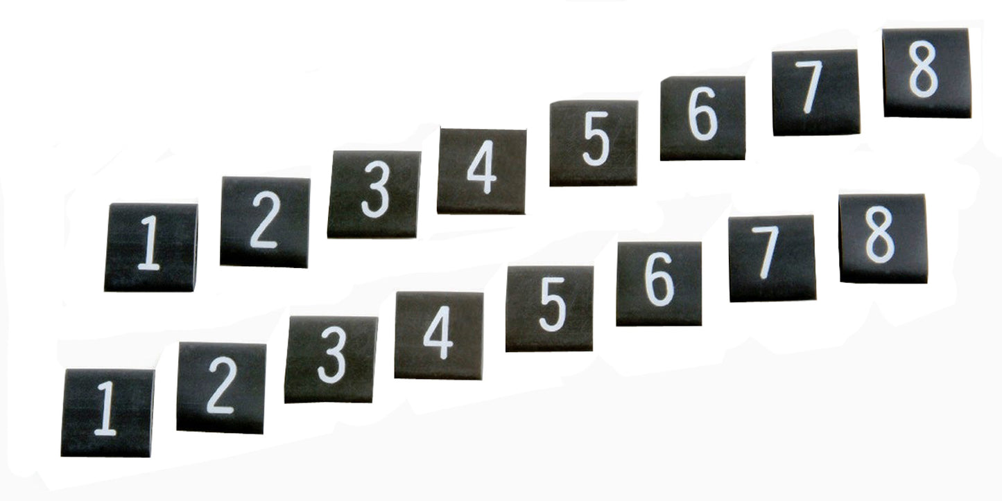 Taylor Cable 41058 Shrink Sleeve Wire Markers black