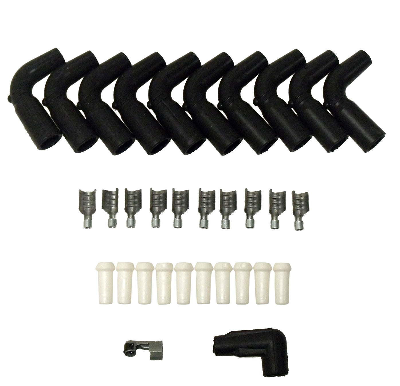 90° LS Coil/Optispark/Vortec Boots with Terminals