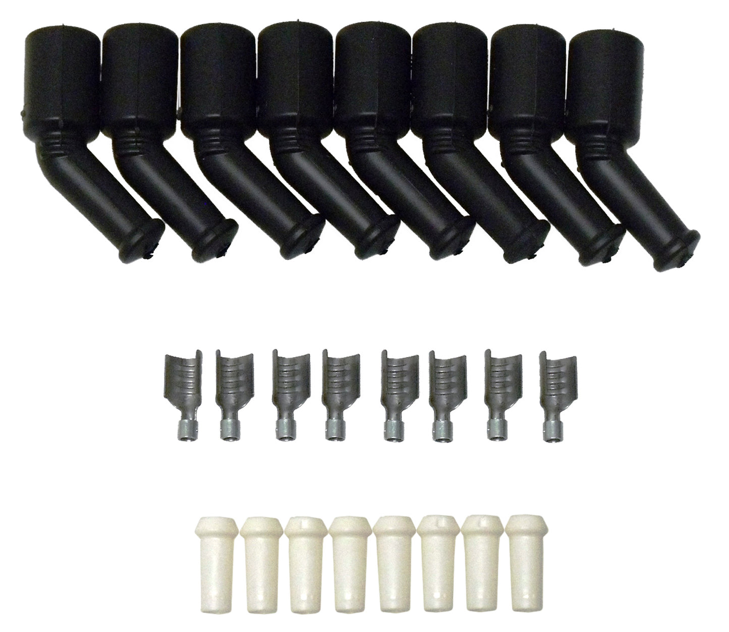 135° LS Coil/Optispark/Vortec Boots with Terminals