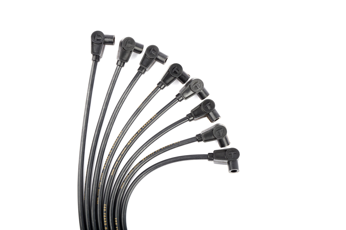 Universal 8mm Spiro-Pro Limited Edition 100 Years Script Spark Plug Wire Set (Available in 3 Colors)