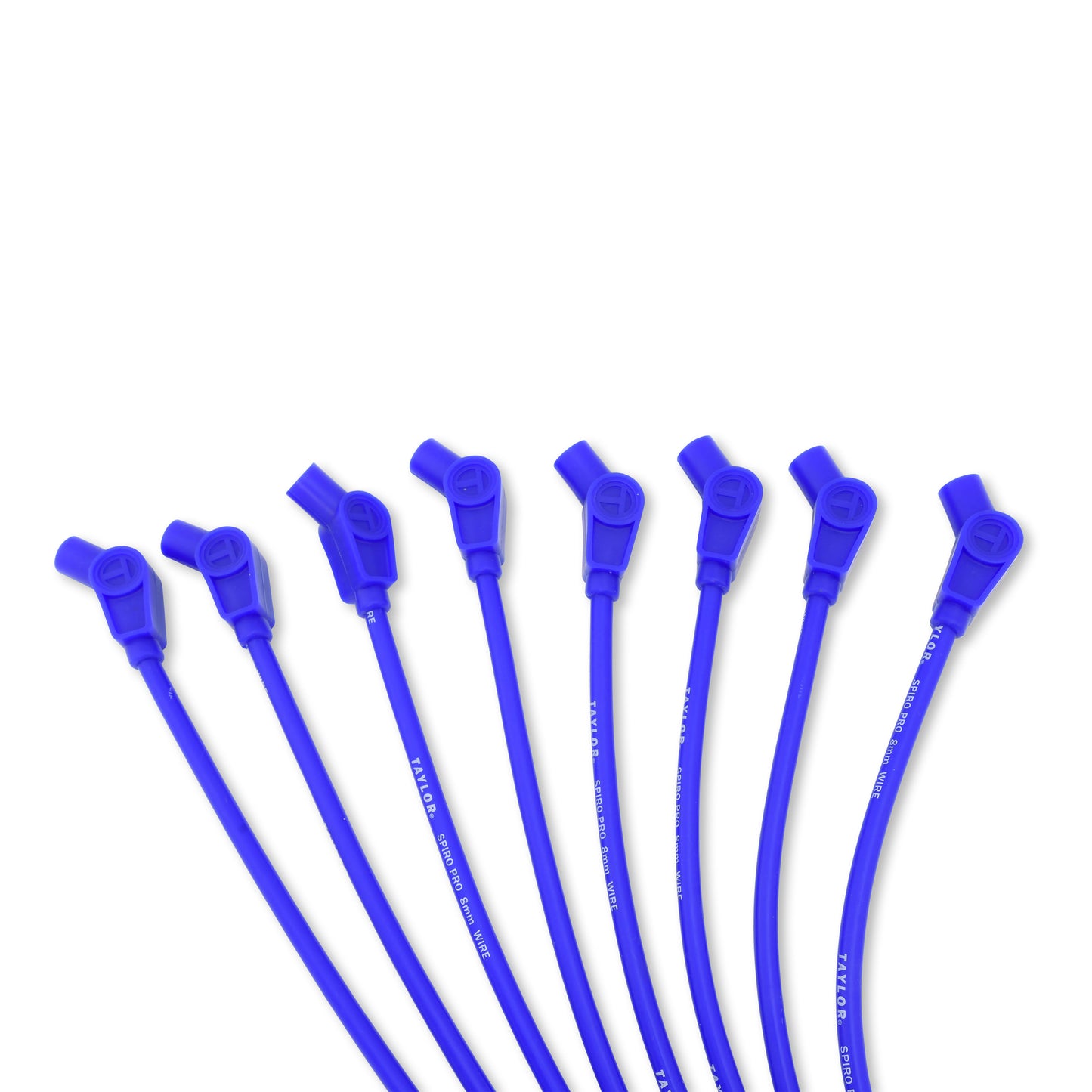 Chevy Big Block Race Fit 8mm Spiro-Pro Spark Plug Wire Set with Over Valve Cover HEI Fitment (Available in 3 Colors)