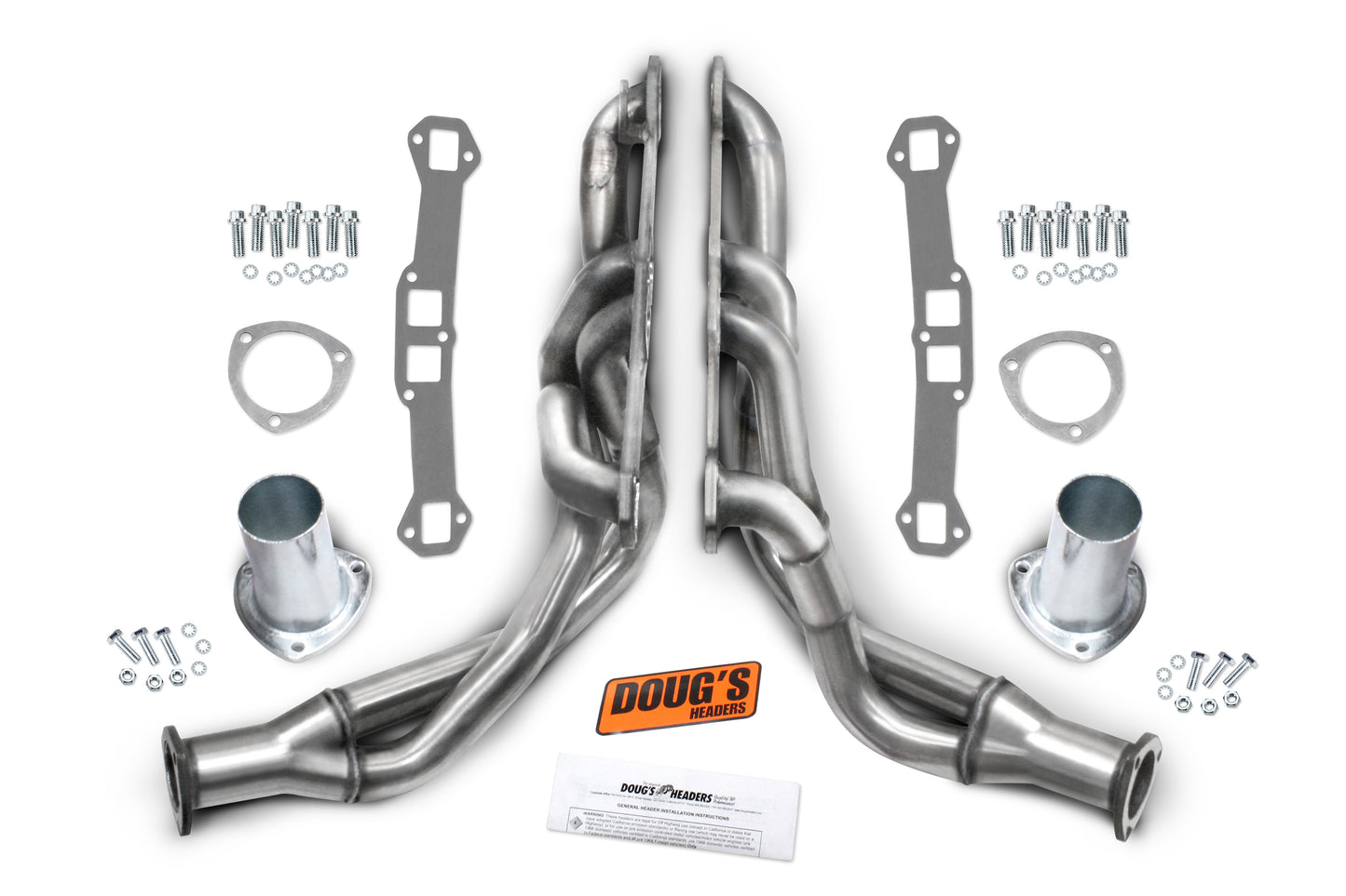 1958-64 Chevy 348-409 1 3/4" 304 Stainless Steel Tri Y Header