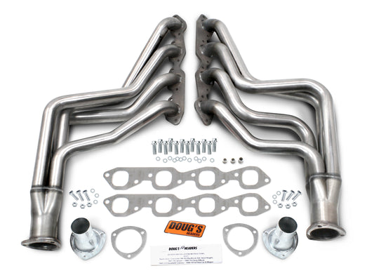 Doug's Headers D313-SS 304 Stainless Long Tube Header 64-77 GM F & A Body 396-502 BBC 1 3/4" Primary 3" Collector