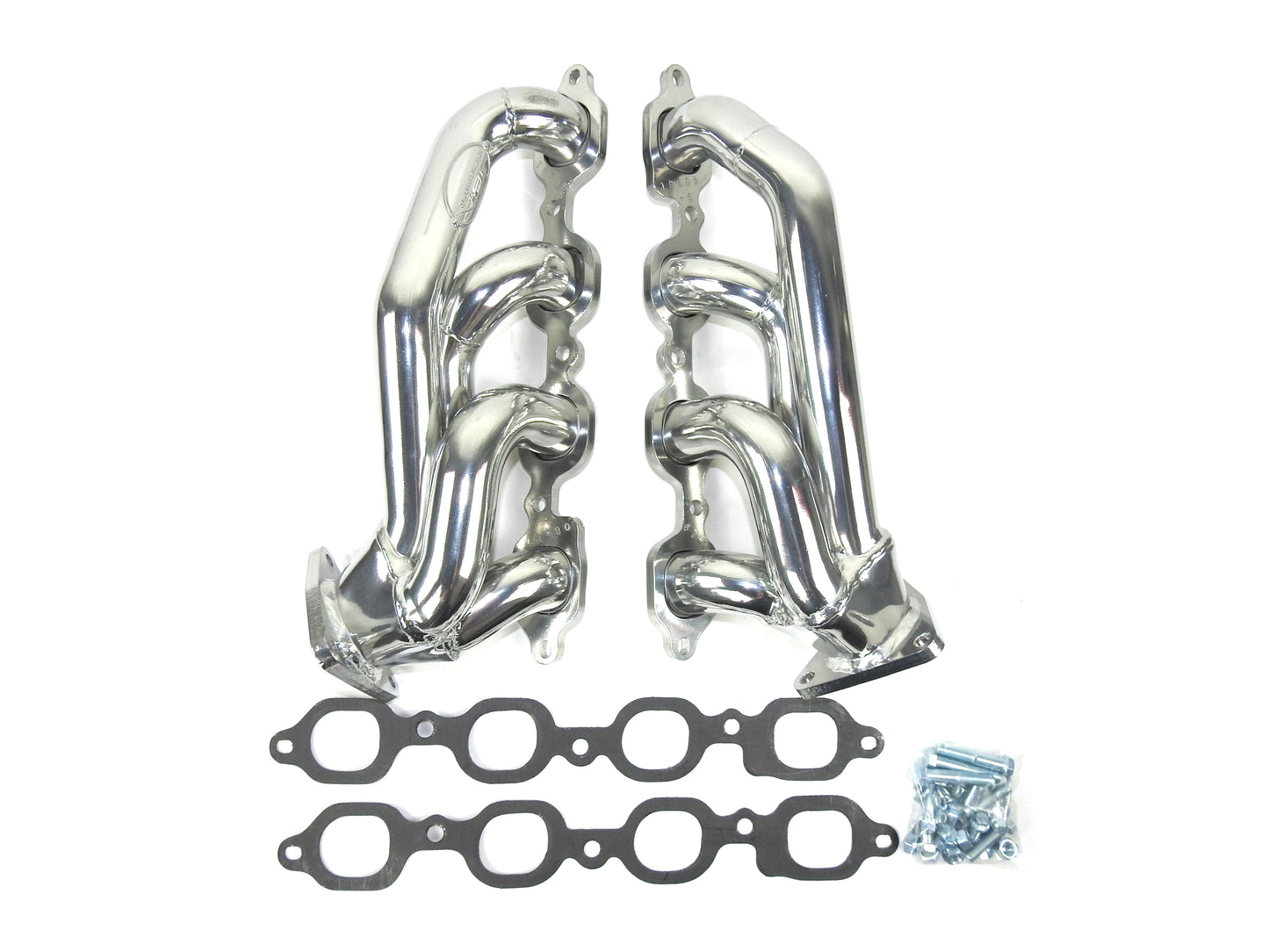 2019-20 Chevy/GMC 1500 5.3L/6.2L (L82-L84/L87) 1 5/8" Stainless Steel Shorty Header with Metallic Ceramic Coating