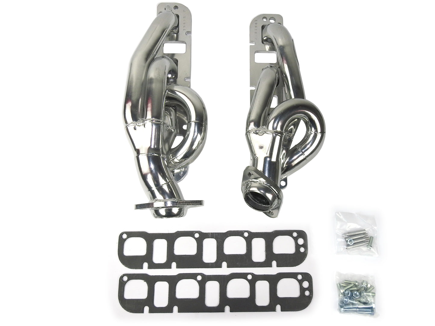 JBA Performance Exhaust 1961S-1JS 1 5/8" Header Shorty Stainless Steel 03-08 Ram 5.7L Hemi 15/25/3500 2&4 Wheel Drive Silver Ceramic