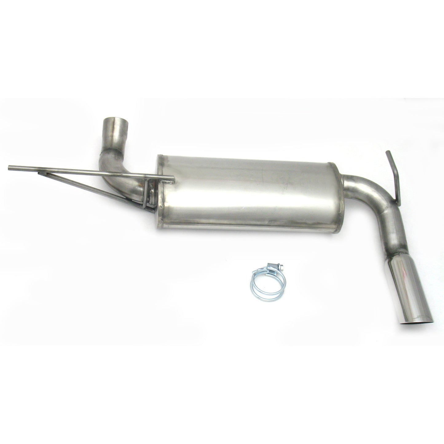 JBA Performance Exhaust 40-1509 2.5" Stainless Steel Exhaust System 07-18 Jeep Wrangler 3.6/3.8L