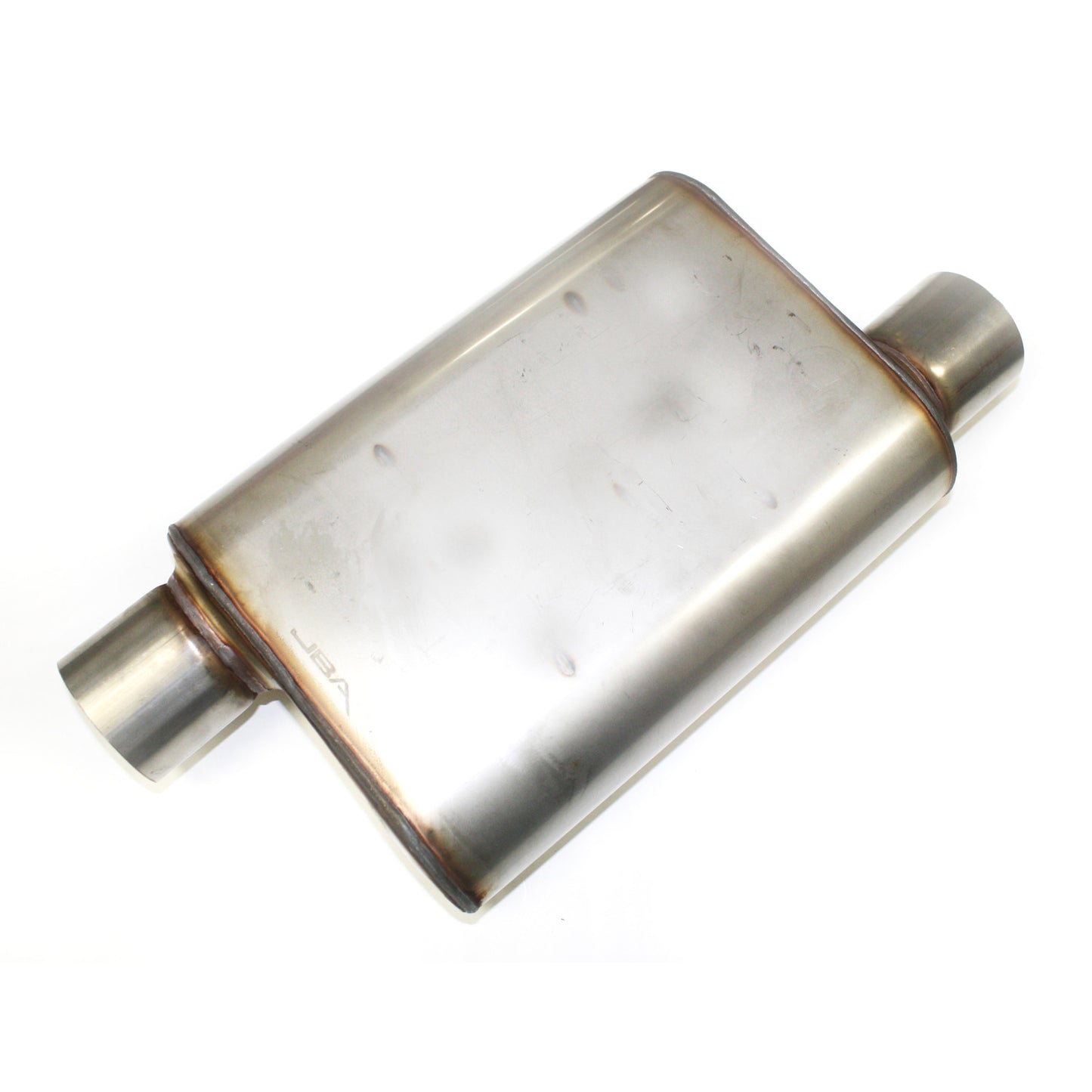 JBA Performance Exhaust 40-301300 "Universal" Chambered Style 304SS Muffler 13"x9.75"x4" 3" Inlet Diameter Offset/Offset