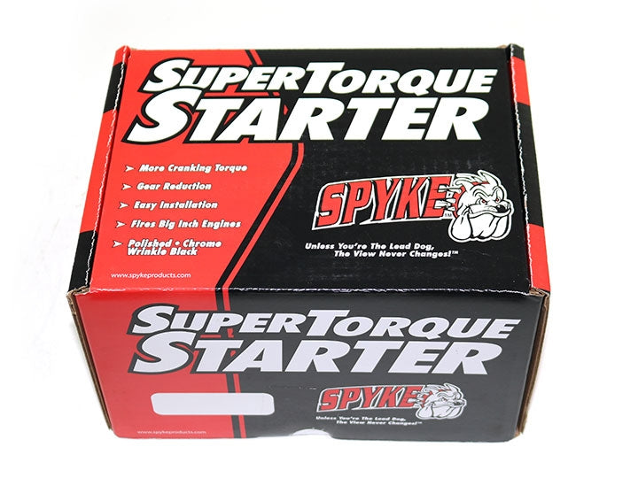 Spyke 400215 - Chrome 1.4 kW Starter for 89-93 Big Twin Harley® Models (Except FLT)