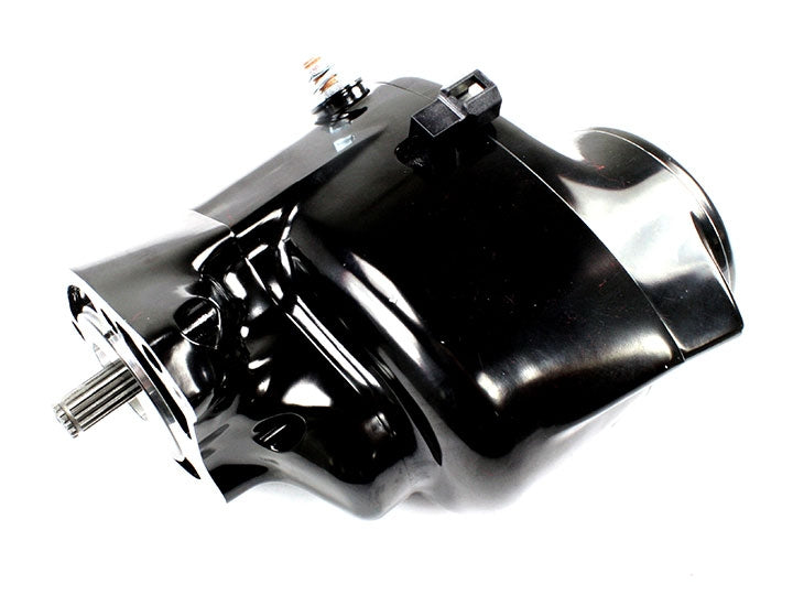 Spyke 400459 - Black Stealth Starter with K9 Drive for 89-93 Big Twin Harley® Models (Except FLT)