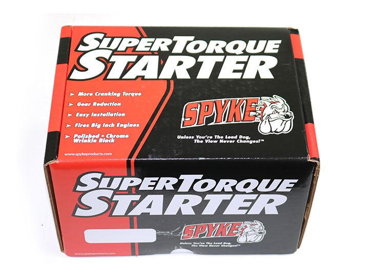 Spyke 404215 - Chrome 1.4 kW Starter for 94-06 Big Twin Harley® Models (Except 2006 Dyna)