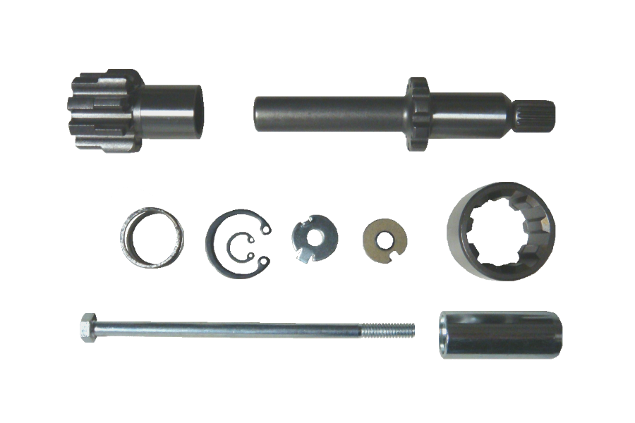 Spyke 465046 - Jackshaft Assembly with 9 Tooth Gear for 89-93 Big Twin Harley® Models