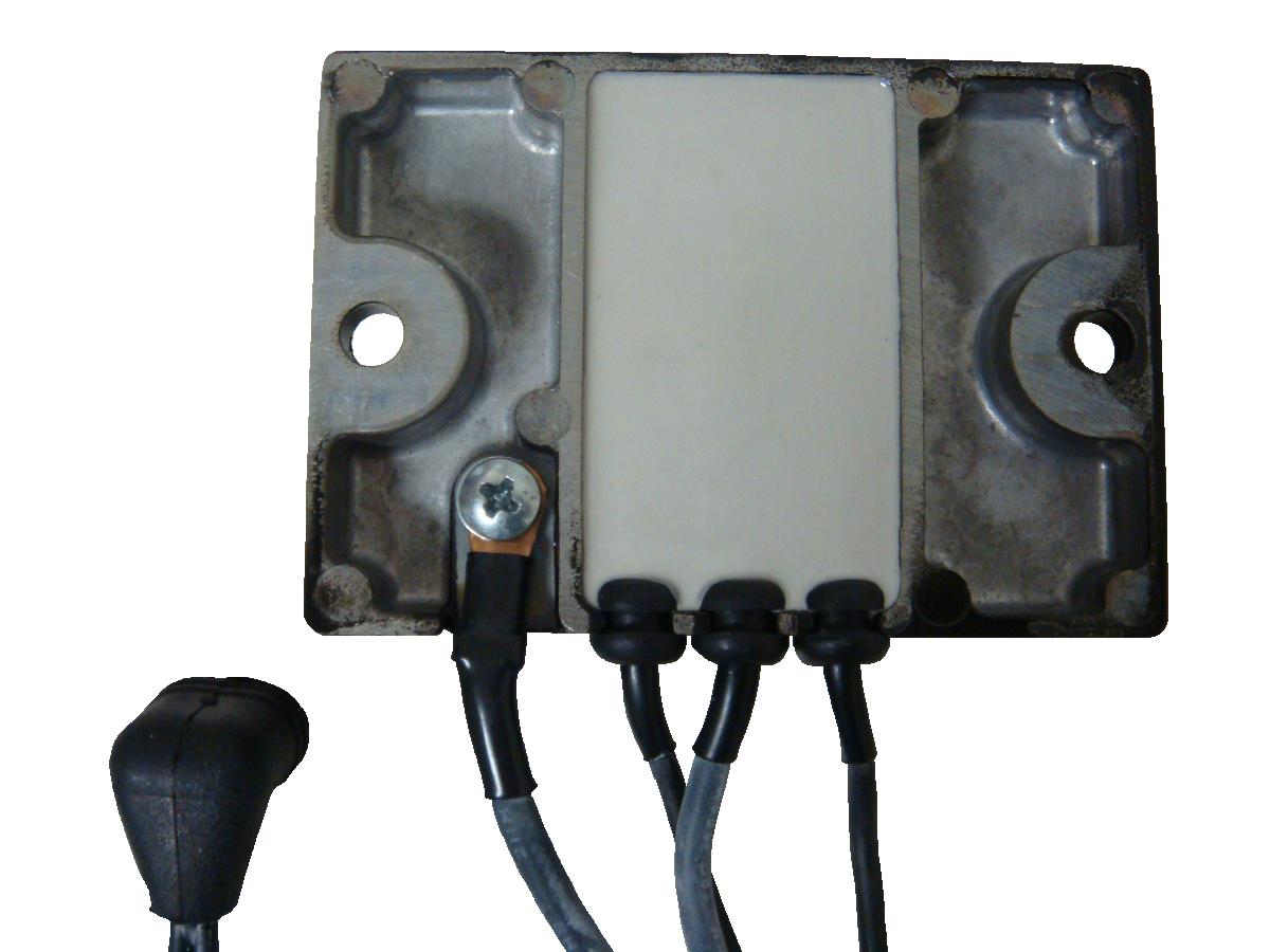 Compu-Fire 55121 - Black 22 Amp Voltage Regulator for 81-88 Big Twin Harley® Models (OEM 74516-86)