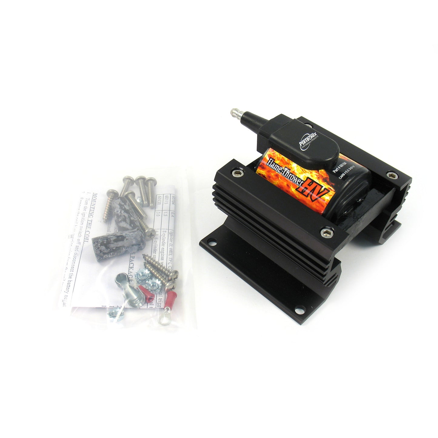 PerTronix 60104 Flame-Thrower HV Coil 60,000 Volt E-Core 0.45 ohm