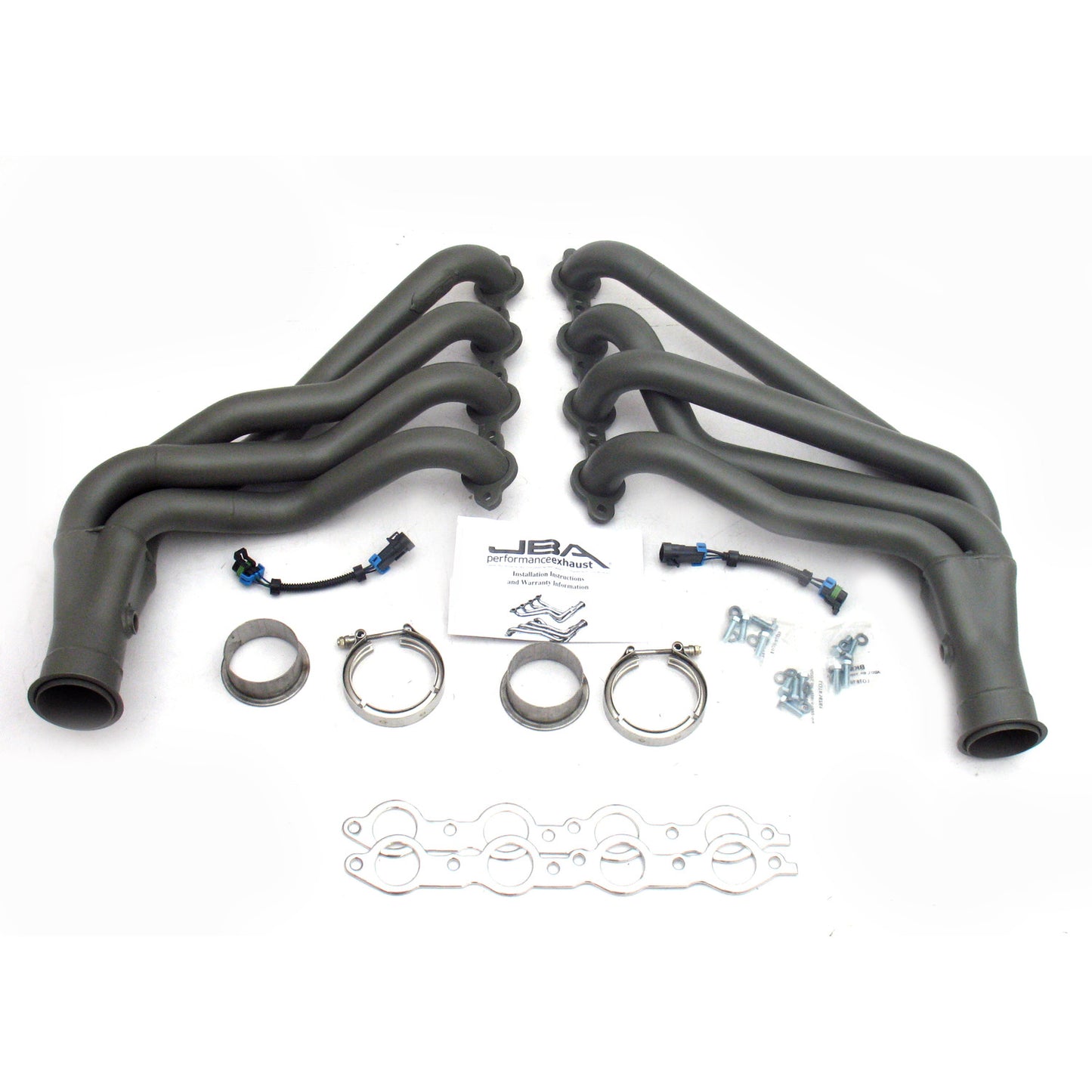 JBA Performance Exhaust 6813SJT 1 7/8" Header Long Tube Stainless Steel 2010-15 Camaro SS,ZL1 Titanium Ceramic