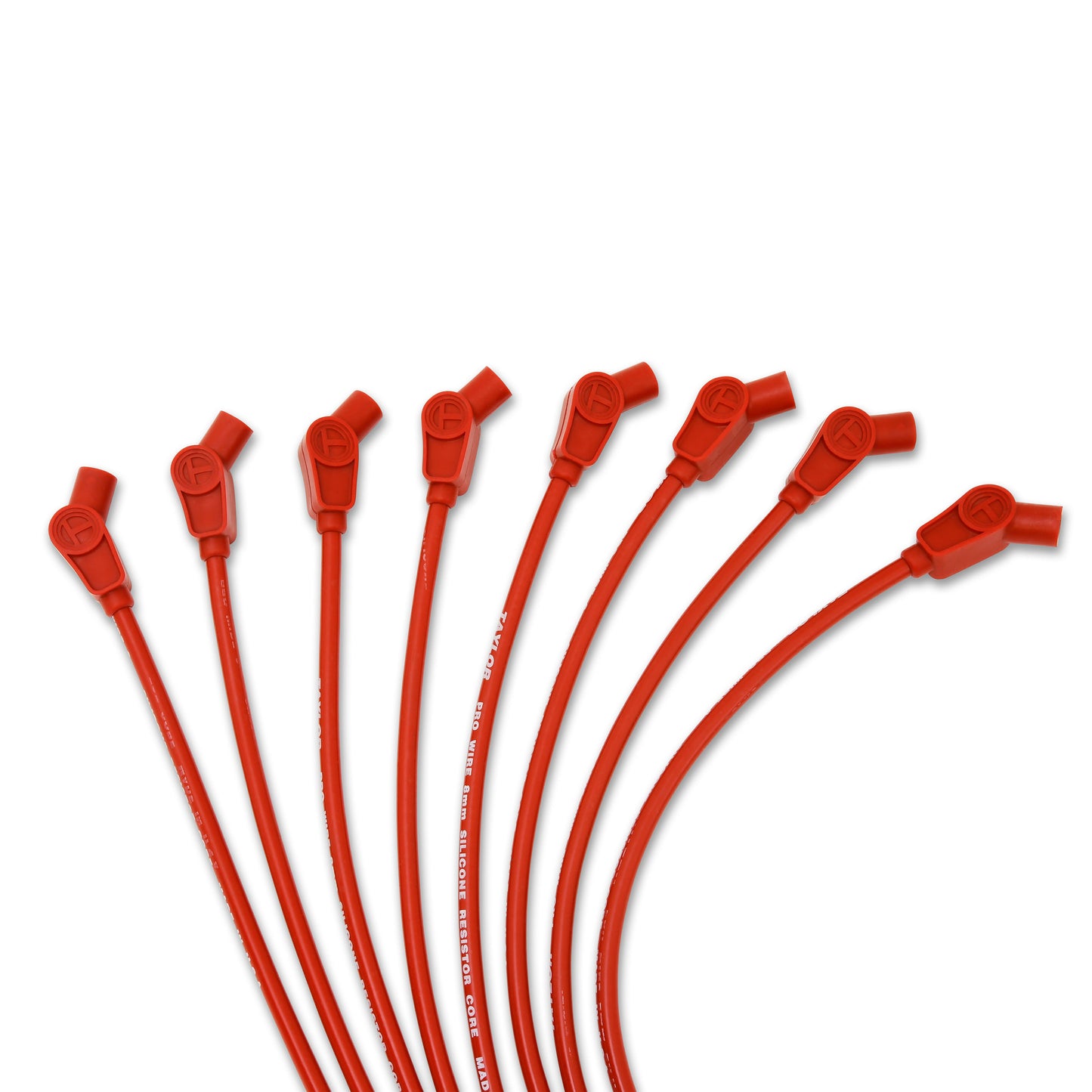 Universal 8mm Resistor Core Pro Spark Plug Wire Set (Available in 3 Colors)