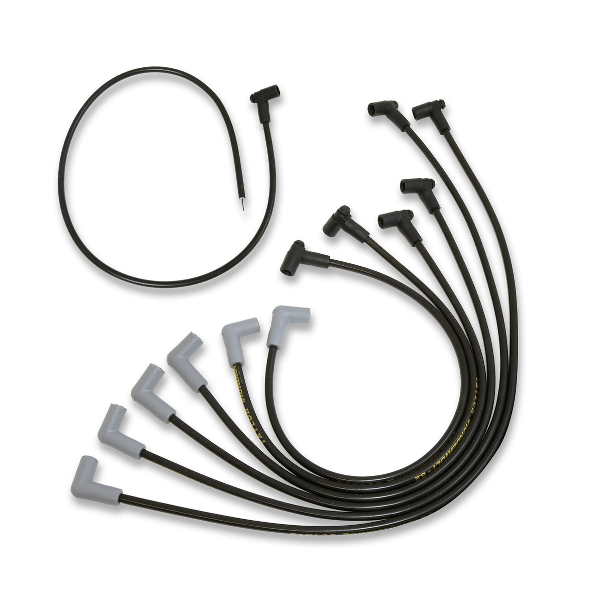 Taylor Cable 84090 8.2mm Thundervolt Custom Spark Plug Wires 6 cyl black