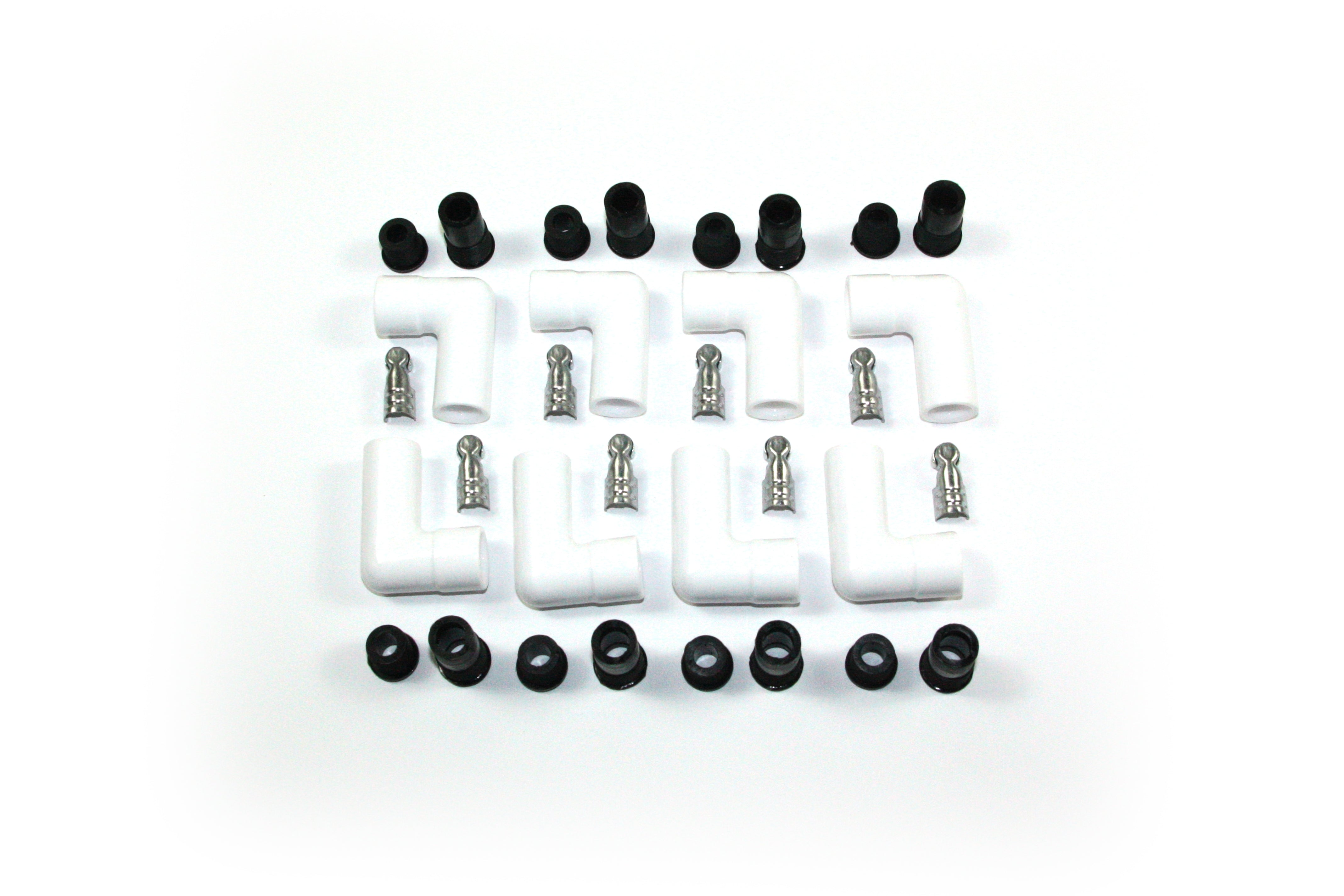 PerTronix 8501HT-1 White Ceramic Spark Plug Boot 90 Degree