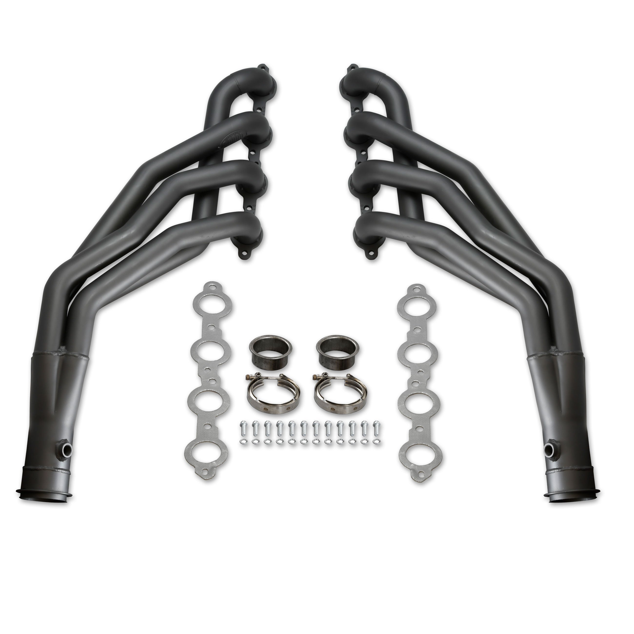 Doug's Headers D3348-B 63-72 Chevy C10 LS Long Tube Header Black Coated