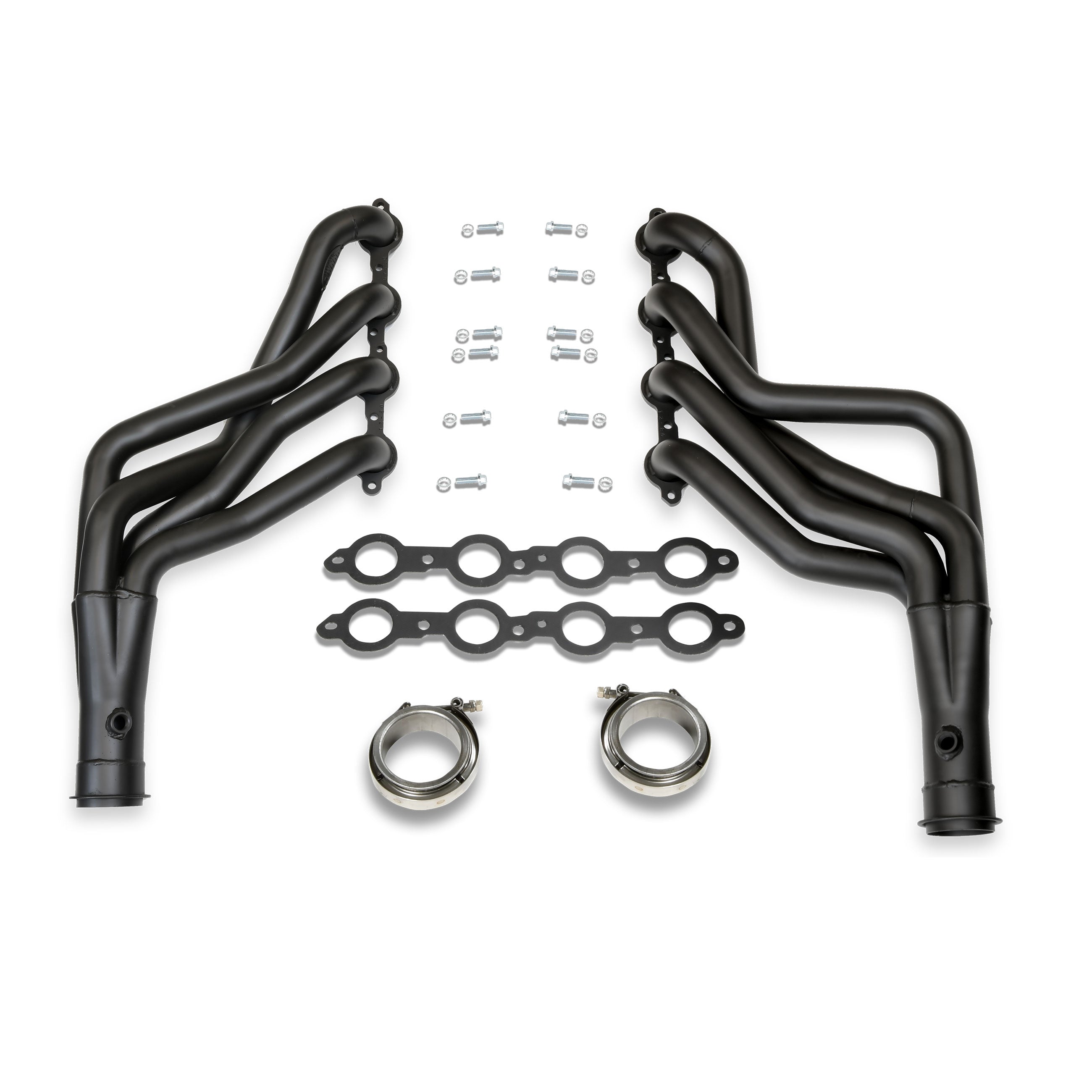 Doug's Headers D3349-B Long Tube Header 64-67 Chevy Chevelle LS Engine Swap  Black Hi Temp Coated