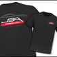 JBA PERFORMANCE EXHAUST TS603 Black Profile T-Shirt