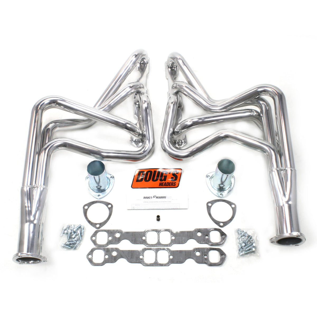 Doug's Headers D369 1 3/4" 4Tube Full Length Header Chevrolet Chevell