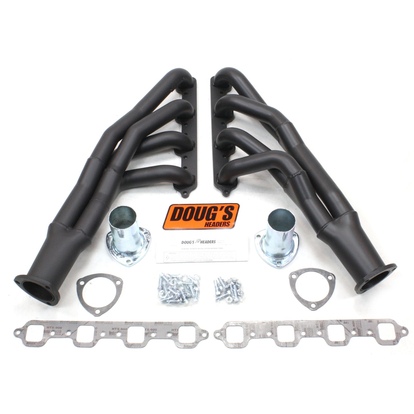 Doug's Headers D669Y-1B 1 3/4" Tri-Y Header Ford Mustang 351W 67-70 Hi-Temp Black Coating