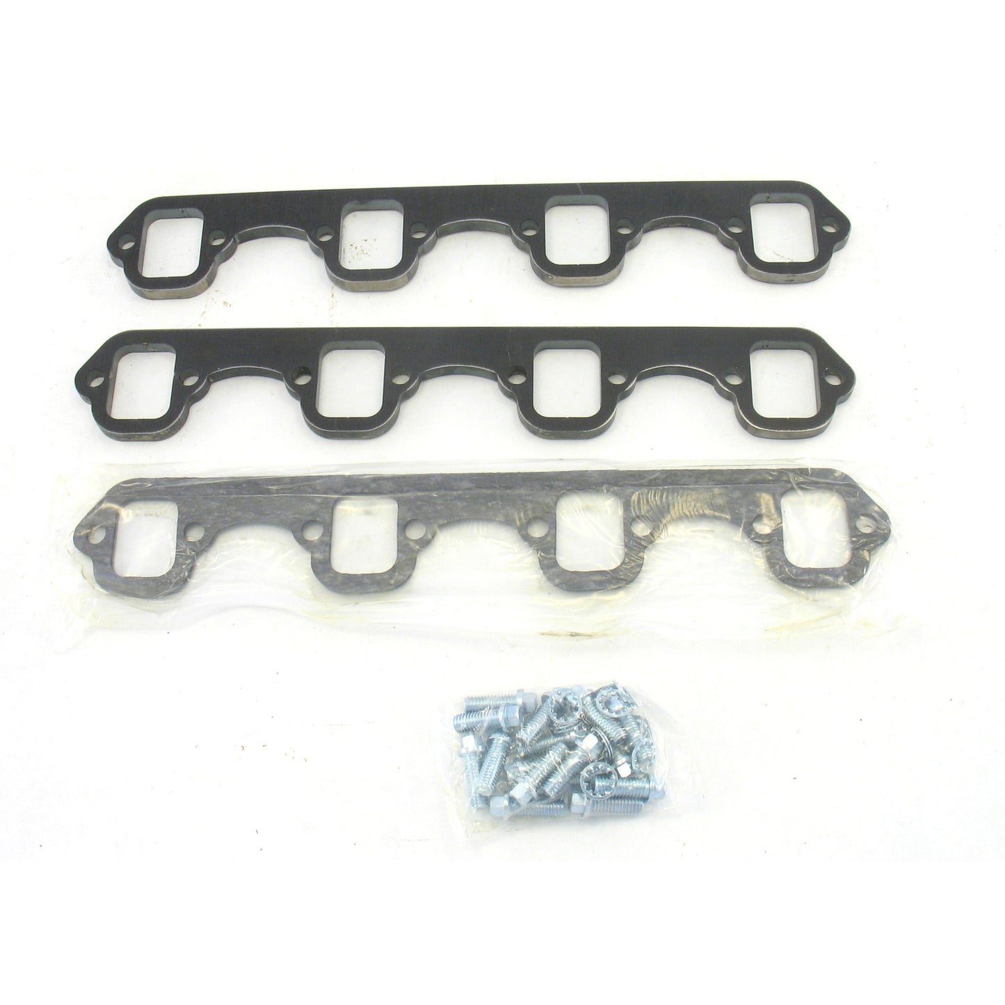 Patriot Exhaust H7841 Header Flange Pair Ford Small Block Tube Diameter 1 5/8 - 1 3/4 Rectangular Port