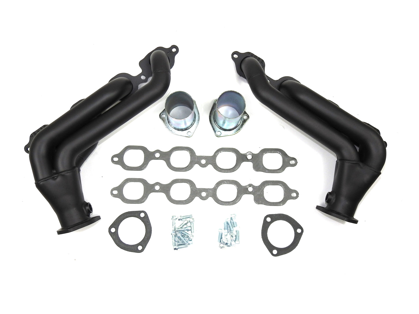 Patriot Exhaust H8083-B 1 3/4" Tight Tuck Rear Swept Style Header Street Rod Universal 5.3/6.2L GEN 5 Ecotec 3 Direct Fuel Injection Hi-Temp Black Coating