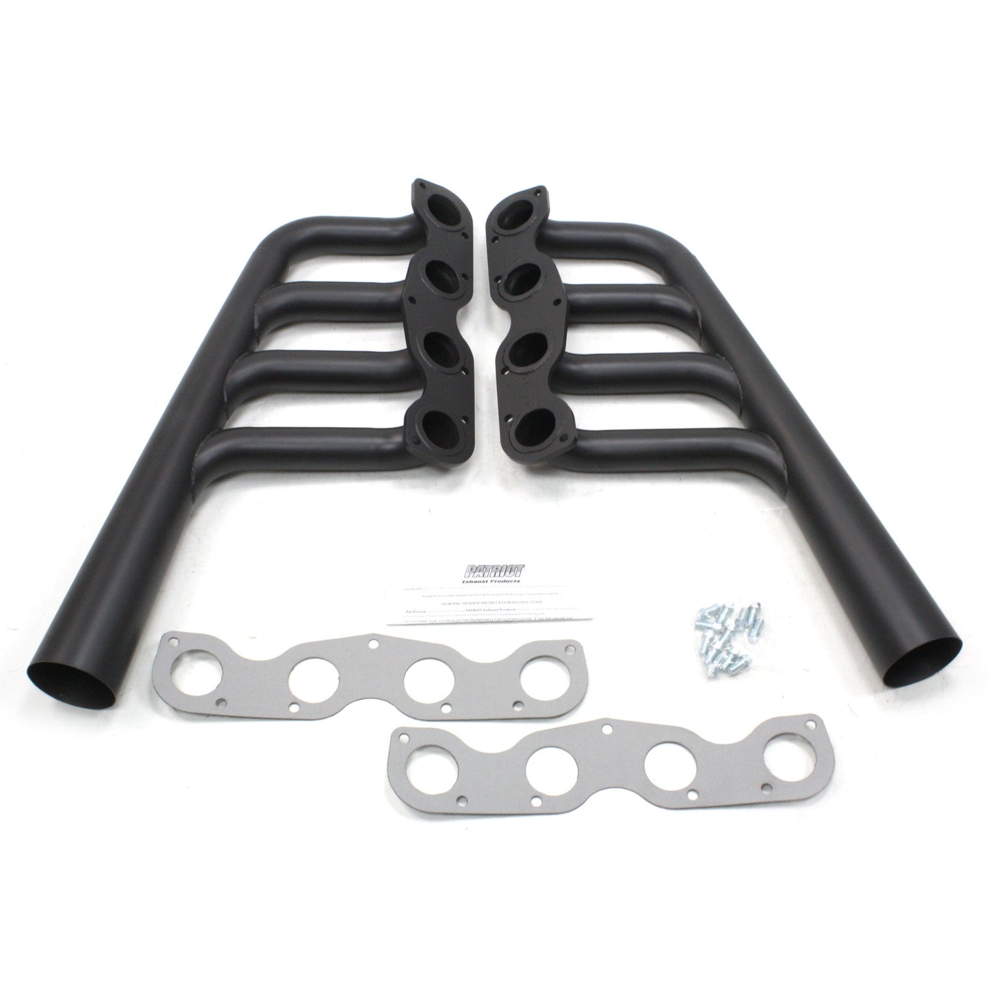Patriot Exhaust H8210 1 7/8"x3 1/2" Traditional Lakester Header Street Rod 331-392 Hemi Hi-Temp Black Coating