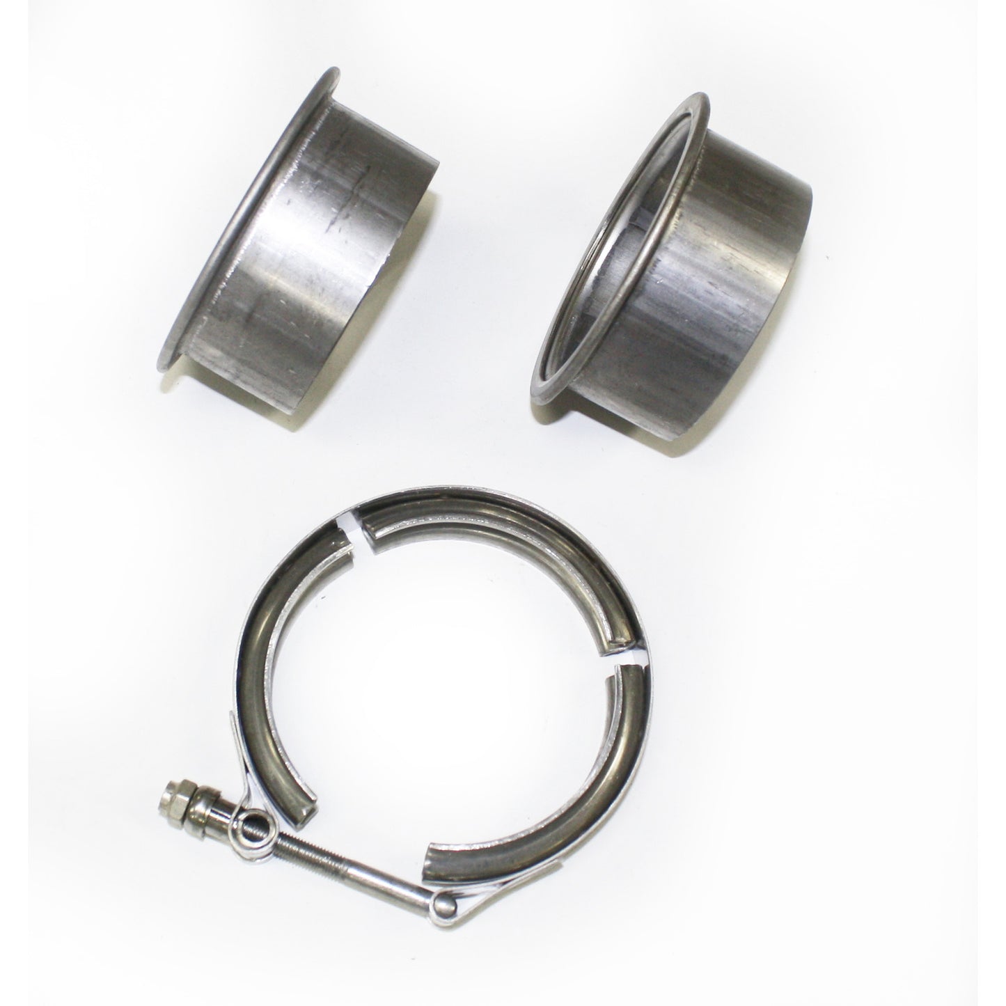 JBA Performance Exhaust VB30 3" Stainless Steel V-Band clamp and flanges