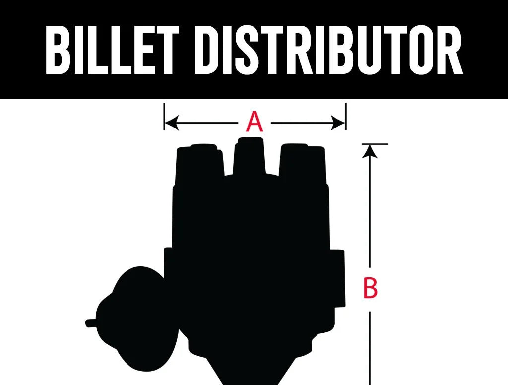 BILLET ELECTRONIC DISTRIBUTOR DIMENSIONS