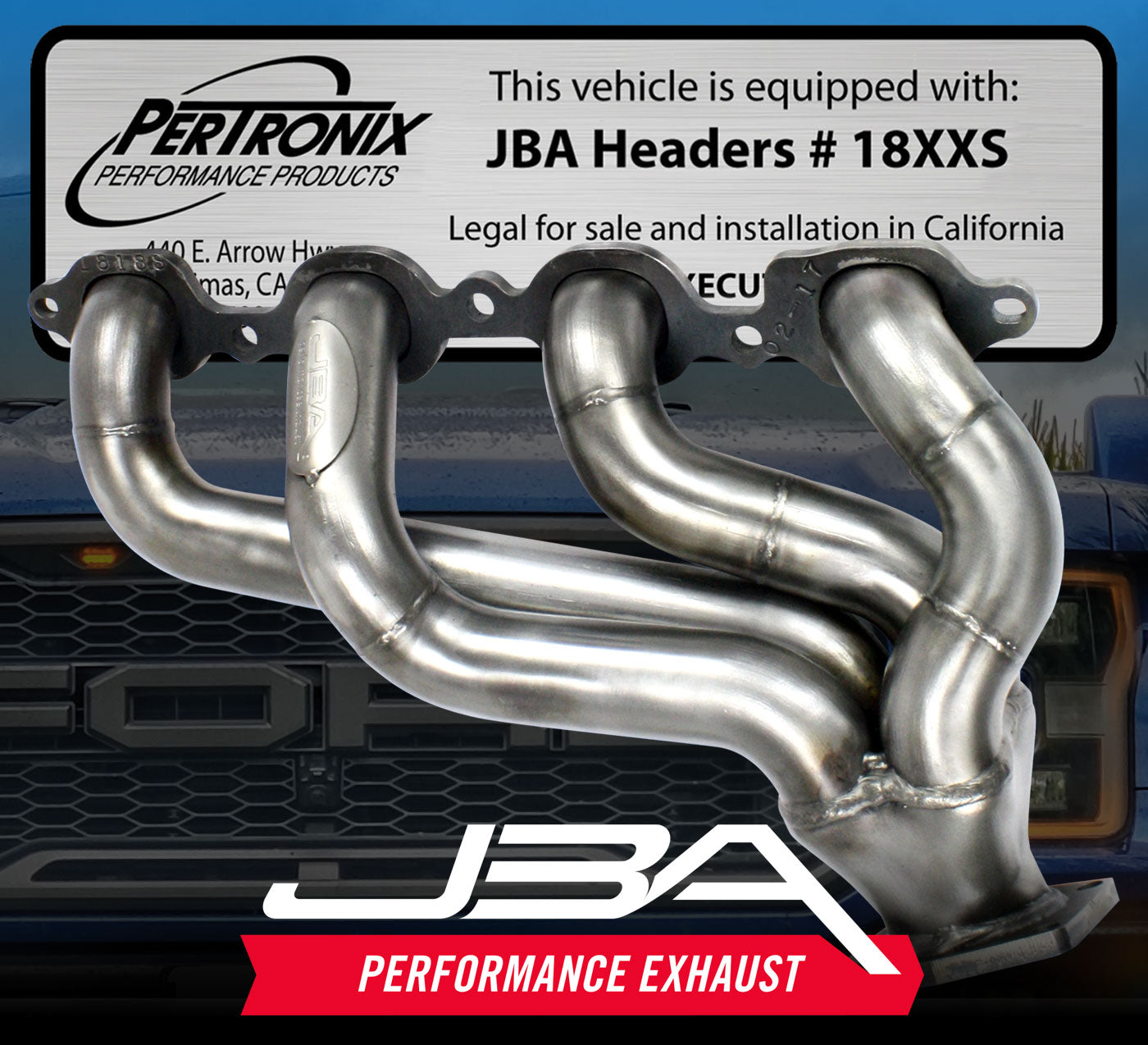 JBA CAT4Ward Headers Offer 50-State Legal Horsepower