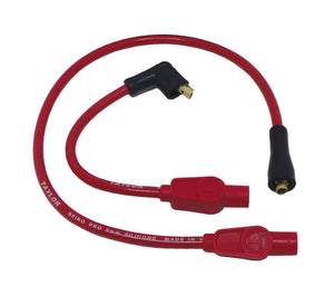 Taylor Cable 10232 8mm Spiro-Pro Motorcycle red 21.5/9in custom 180