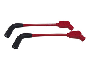 Taylor Cable 10238 8mm Spiro-Pro Motorcycle red 8in custom 135