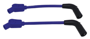Taylor Cable 10638 8mm Spiro-Pro Motorcycle blue 8in custom 135