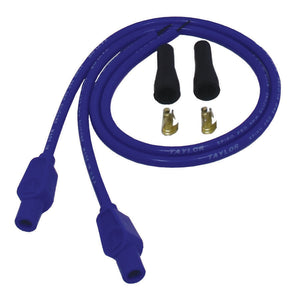 Taylor Cable 10655 8mm Spiro-Pro Motorcycle blue univ 180