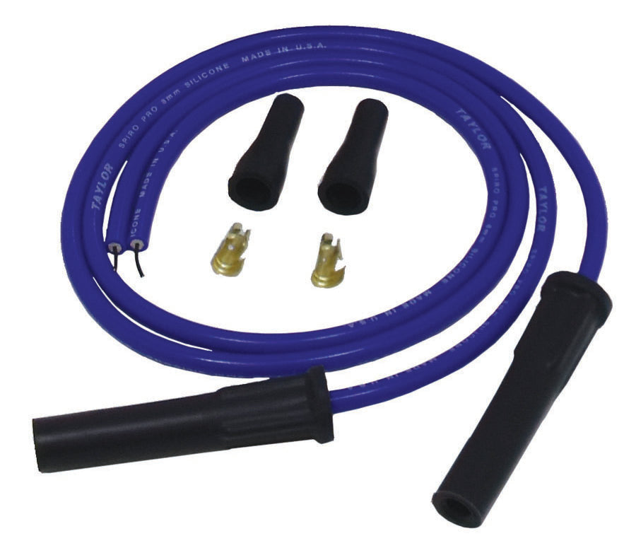 Taylor Cable 10685 8mm Spiro-Pro Motorcycle blue 36in univ180 Pro Comp