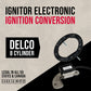 Delco 8 Cylinder Ignitor® Electronic Ignition Conversion - 12 Volt Negative Ground - PerTronix 1181