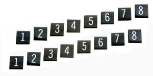 Taylor Cable  41058 Shrink Sleeve Wire Markers black