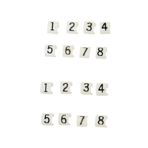 Taylor Cable  41060 7-8mm Clip-On Wire Markers