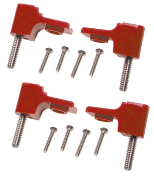 Taylor Cable 42721 Bracket, horizontal red