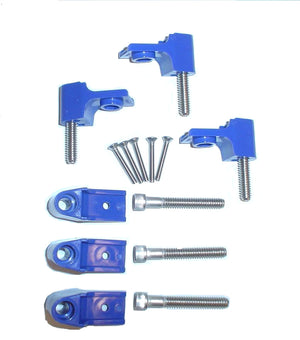 Taylor Cable 42762 Bracket, horizontal blue