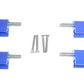 Chevy Small Block/Most Chrysler Mounting Brackets for Clamp Style Wire Separators