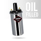 PerTronix 44001 Ignitor III Oil Filled 45,000 Volt Ignition Coil with 0.32 Ohms Resistance in Chrome