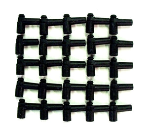 90° HEI Distributor Boots with Hold Down (25 Quantity Bulk Pack)