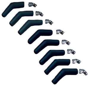 Taylor Cable  46005 Spark Plug Boot/Terminal Kit black 135 deg