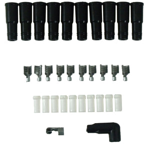 Taylor Cable  46052 LS/LT/Vortec Coil/Dist Boot/Terminal Kit 180 deg