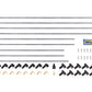 Universal 8mm Spiro-Pro Spark Plug Wire Set (Available in 9 Colors)