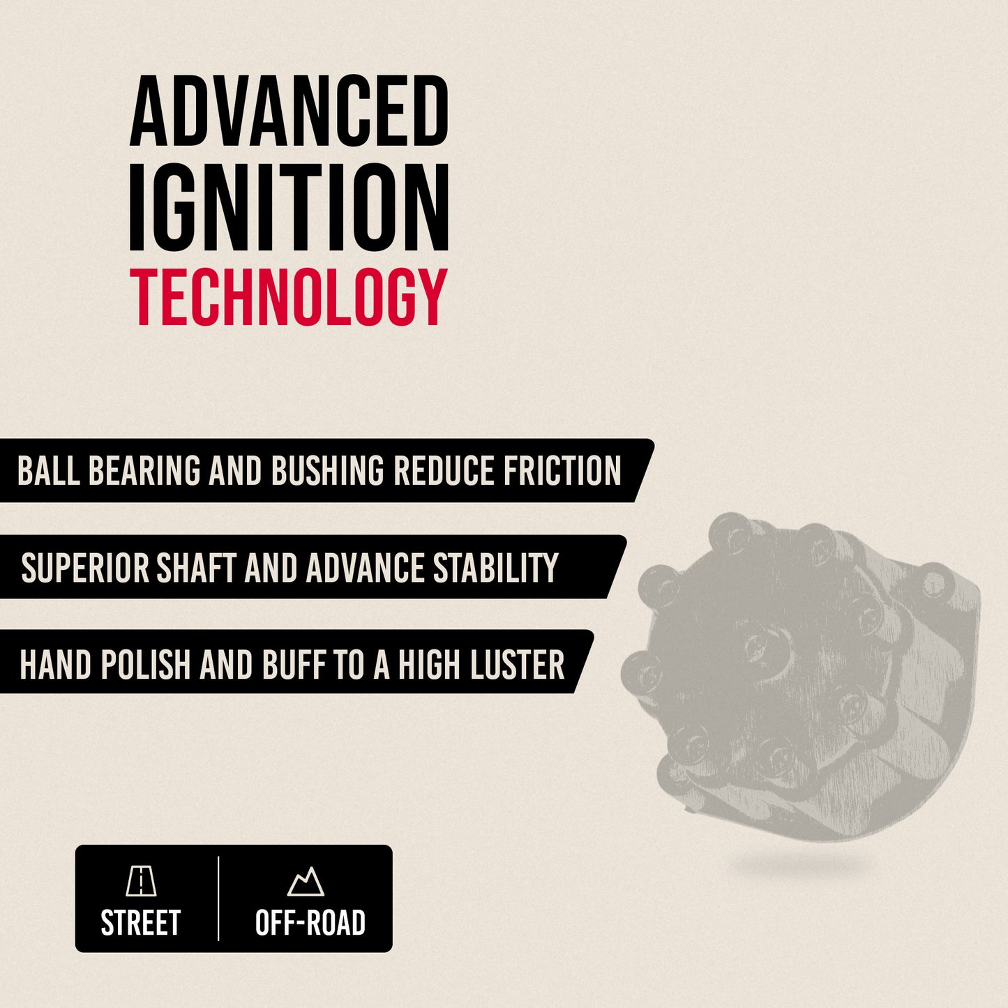 PerTronix Billet Distributor for Ford Small Block Engines (Ignitor II)