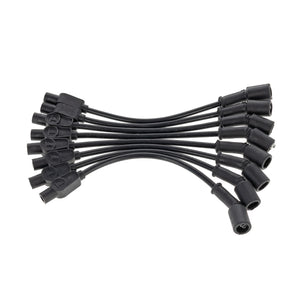 1999-07 GM LS-Series V8 with Square Coil Connector 8mm Spiro-Pro Spark Plug Wire Set (Available in 3 Colors)